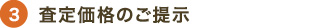 査定価格の提示